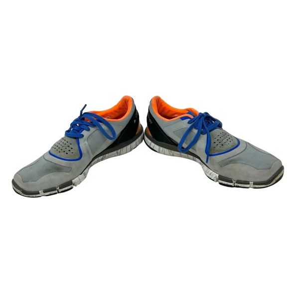 Adidas by Stella McCartney Alayta Sneakers Exercise Blue Laces Gray Size 8.5 - Picture 2 of 7